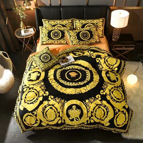 replica versace bed set|versace bedroom furniture set.